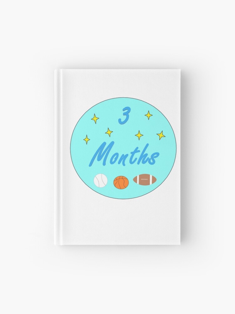 Baby Boy Monthly Stickers