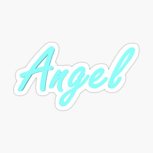 Nombre del ángel Pegatina