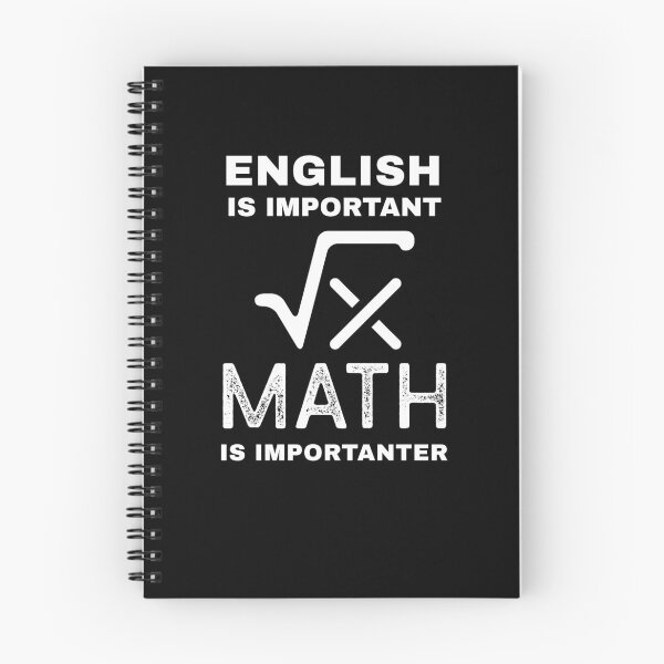 Item preview, English Is Important, Math Is Importanter designed and sold by EdifyEra.