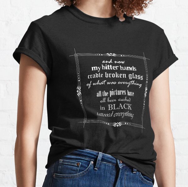 Black lyrics Classic T-Shirt