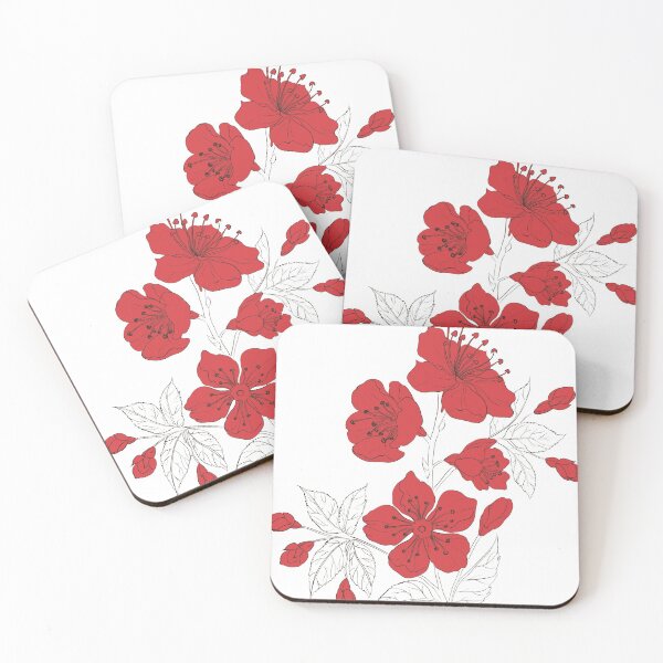 Item preview, Red Flowers designed and sold by Full Moon.