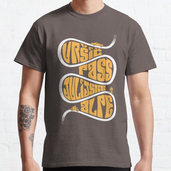 Vršič Pass Mountain Road - Julian Alps Slovenia Classic T-Shirt