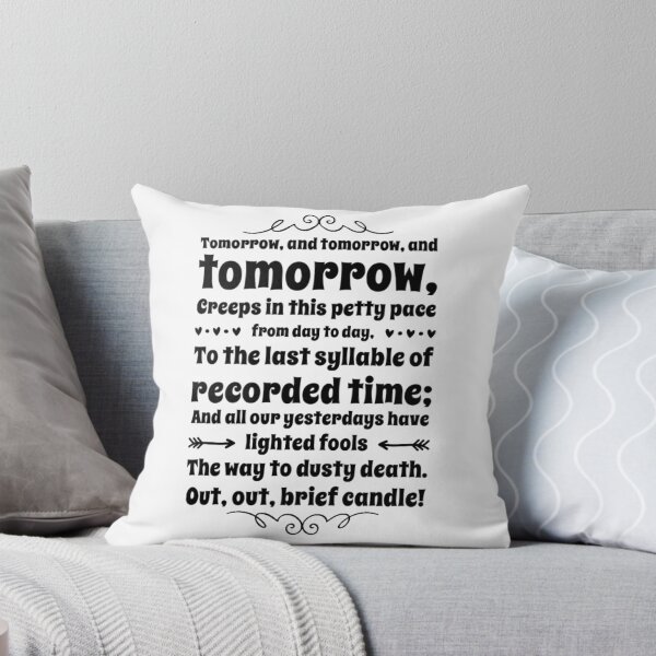 Item preview, Tomorrow and Tomorrow and Tomorrow Shakespeare designed and sold by weavernap.