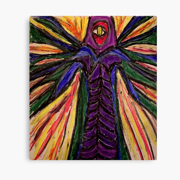 Beholder of the Nameless Light Canvas Print