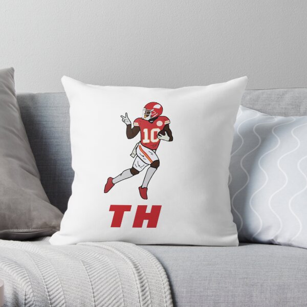 Tyreek Hill KC Design Throw Pillow