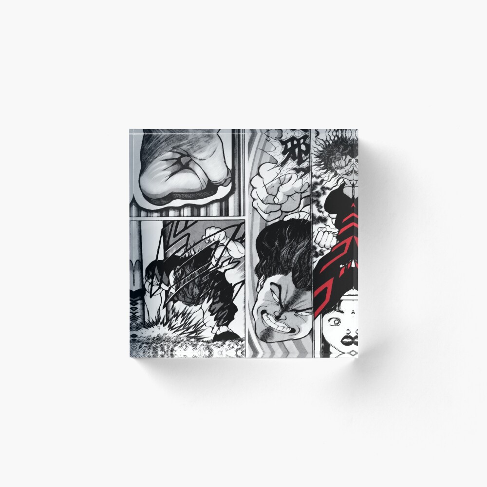 Impression Rigide Yujiro Hanma Stop An Earthquake With One Punch Par Diaz Shop Redbubble