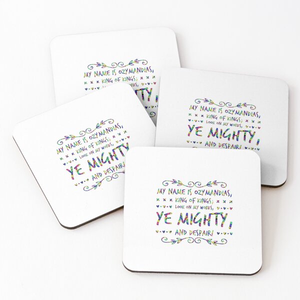 Item preview, Ozymandius Percy Bysshe Shelley designed and sold by weavernap.