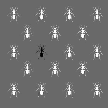 Artwork thumbnail, Ants. Hand drawn illustration. by Antonina Sotnikova