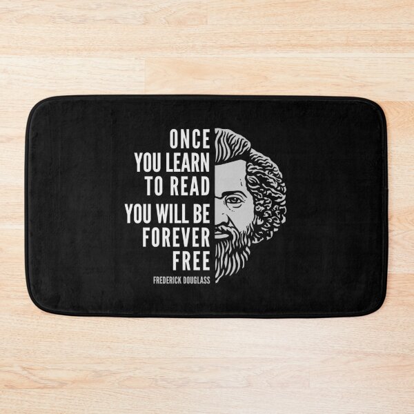 Item preview, Frederick Douglass Inspirational Quote: Once You Learn To Read designed and sold by Elvin Dantes.