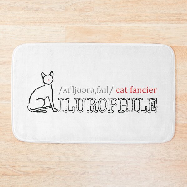 Item preview, Ailurophile definition. A cat fancier. designed and sold by MarinaGreen.