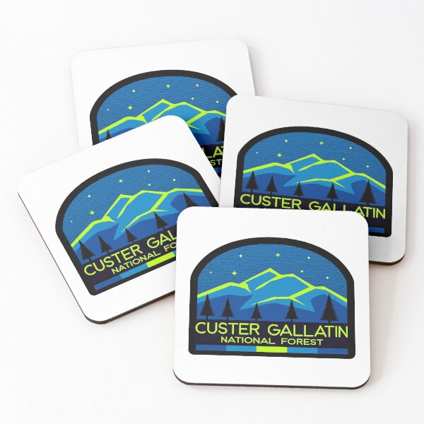 Item preview, Custer Gallatin National Forest Montana Camping Canoe designed and sold by DESTINATIONS DECAL DOS.