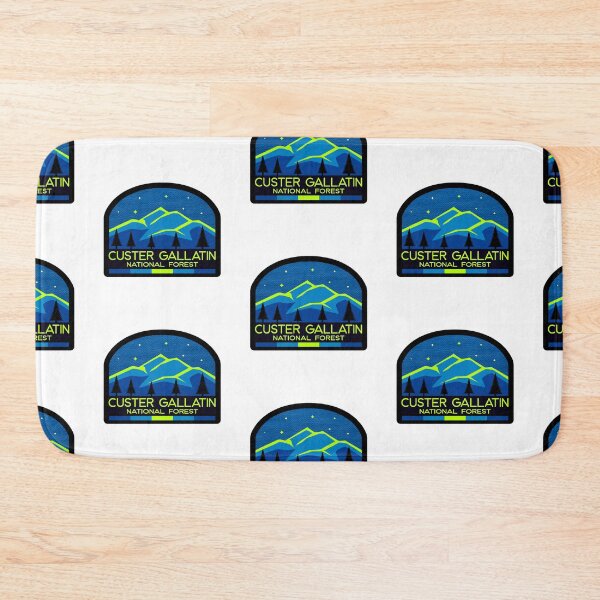 Item preview, Custer Gallatin National Forest Montana Camping Canoe designed and sold by DESTINATIONS DECAL DOS.