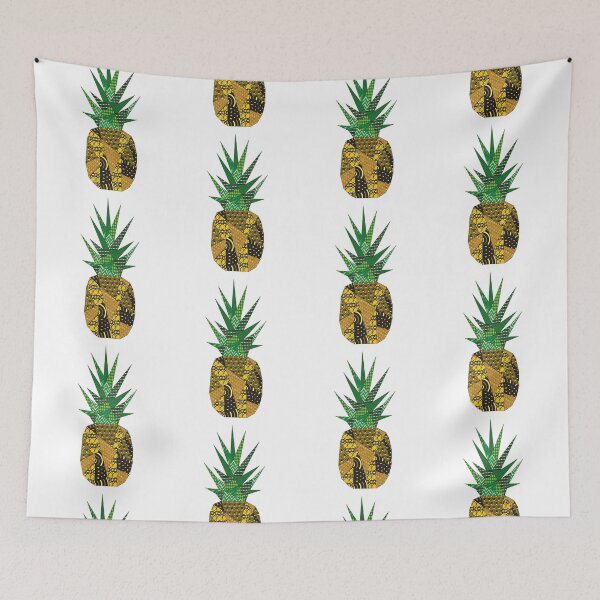 Item preview, Doodled Polygonal Pineapple designed and sold by calliew1217.