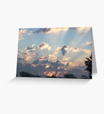 Clouds Greeting Card