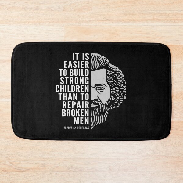 Item preview, Frederick Douglass Inspirational Quote: Build Strong Children designed and sold by Elvin Dantes.