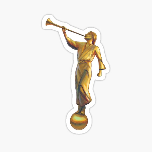 Item preview, Angel Moroni 2- (with lines) designed and sold by Katie Payne.