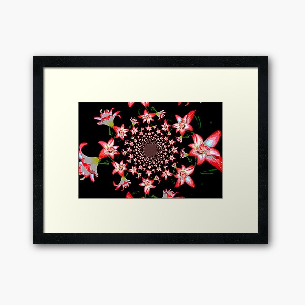 Lillies Forever Framed Art Print