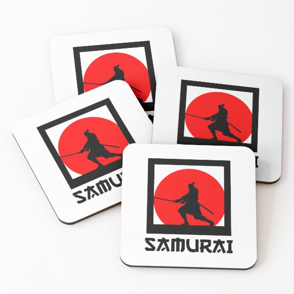 Item preview, Samurai Square Silhouette designed and sold by Darien Mitchell.