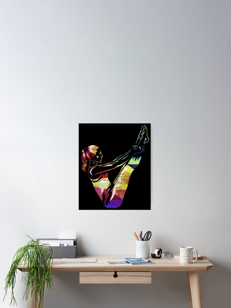 Imagen 2 de 3, Póster con la obra Pilates Gift, diseñada y vendida por MH93.