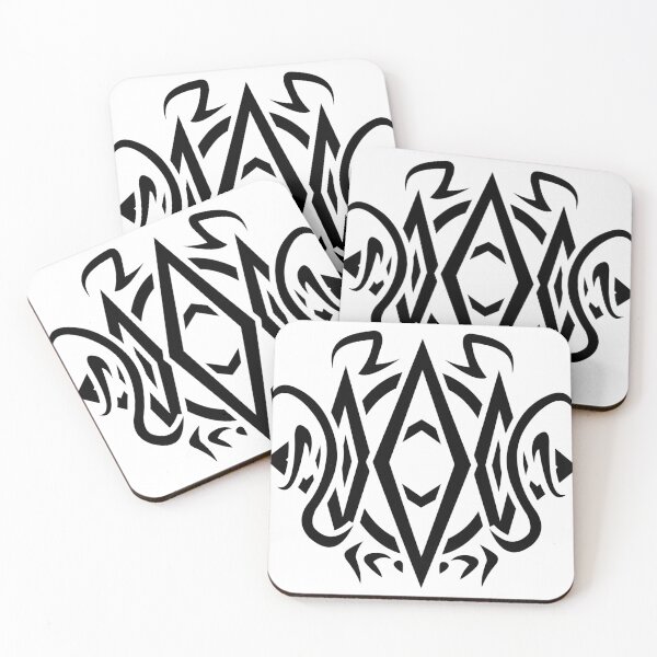 Apex Glyph Coasters (Set of 4)