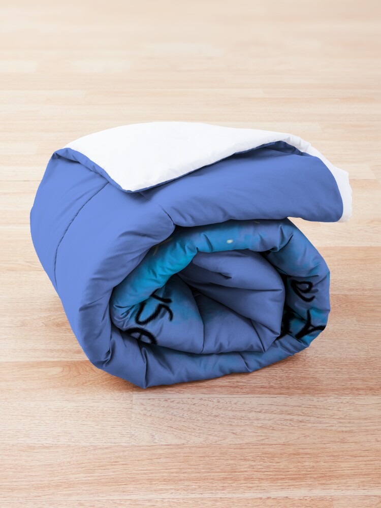 Alternate view of "You Are Enough" Snowy Owl Comforter