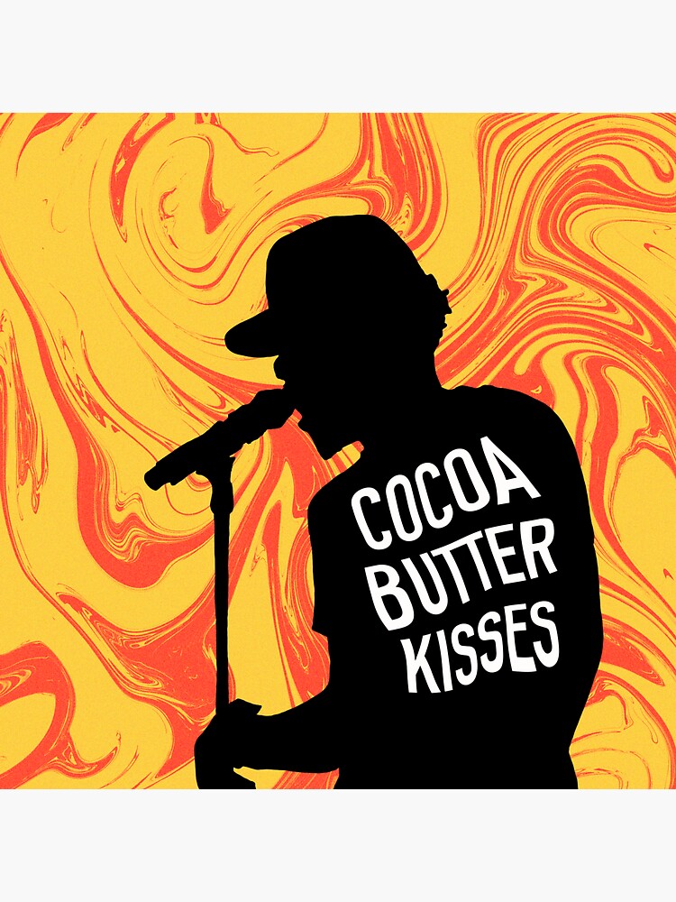 "Cocoa Butter Kisses" Sticker for Sale by salman17 Redbubble