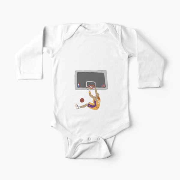 Kobe Tribute Long Sleeve Baby One-Piece