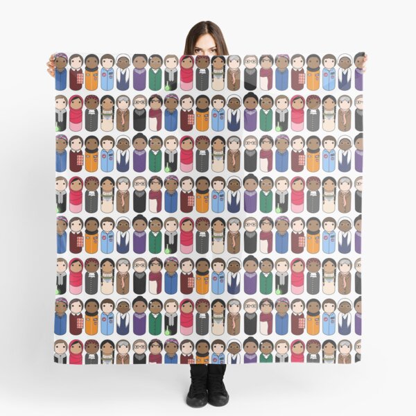 Strong Women Change the World Scarf