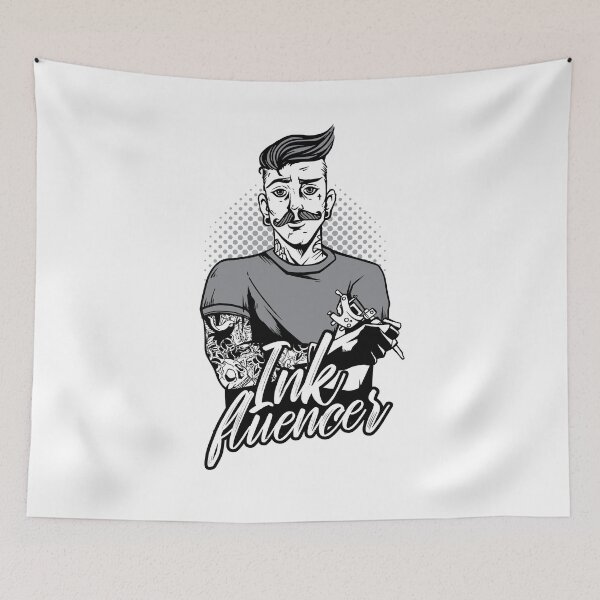 Item preview, Inkfluencer Tattoo Ink Artist Design designed and sold by HiFiTees.