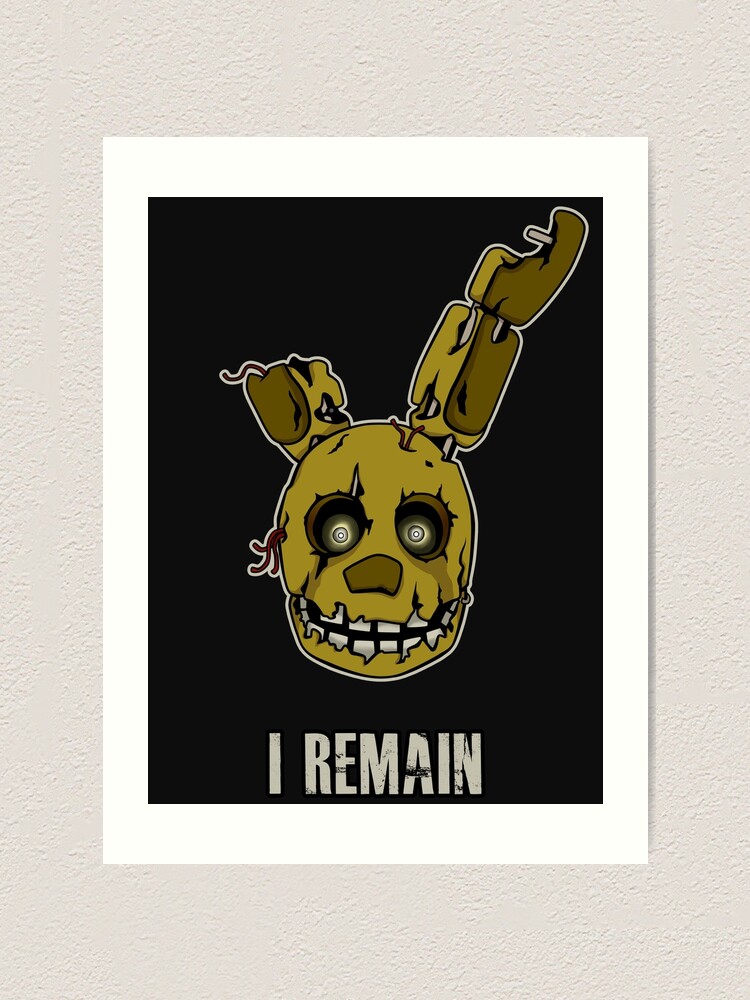 Five Nights at Freddy's Spring Trap Poster Print