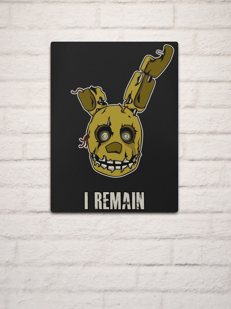 Five Nights at Freddy's Spring Trap Poster Print