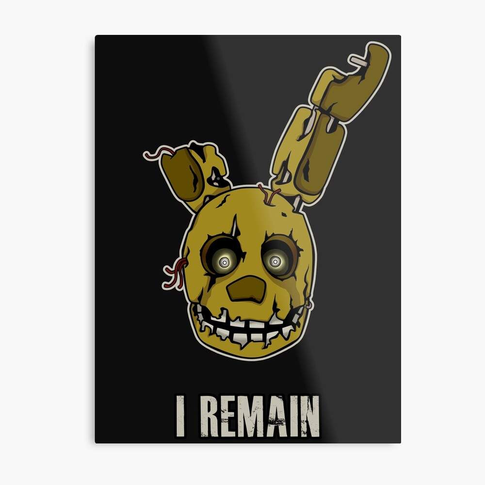 Five Nights at Freddy's - FNAF 3 - Springtrap - I Remain Postcard