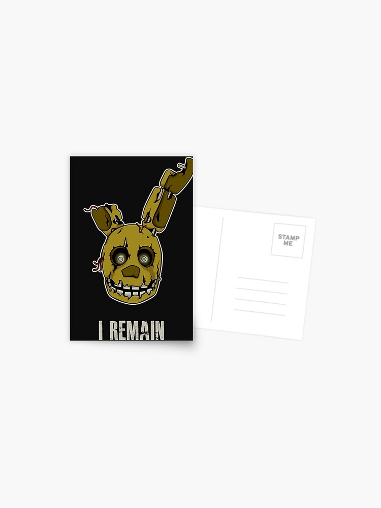 Five Nights at Freddy's - FNAF 2 - Puppet  Postcard for Sale by