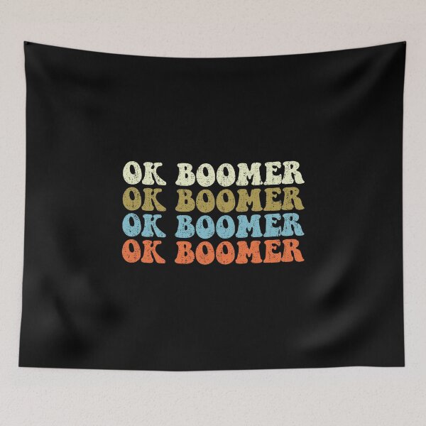 Item preview, Ok Boomer 70s Retro Vintage designed and sold by phoxydesign.