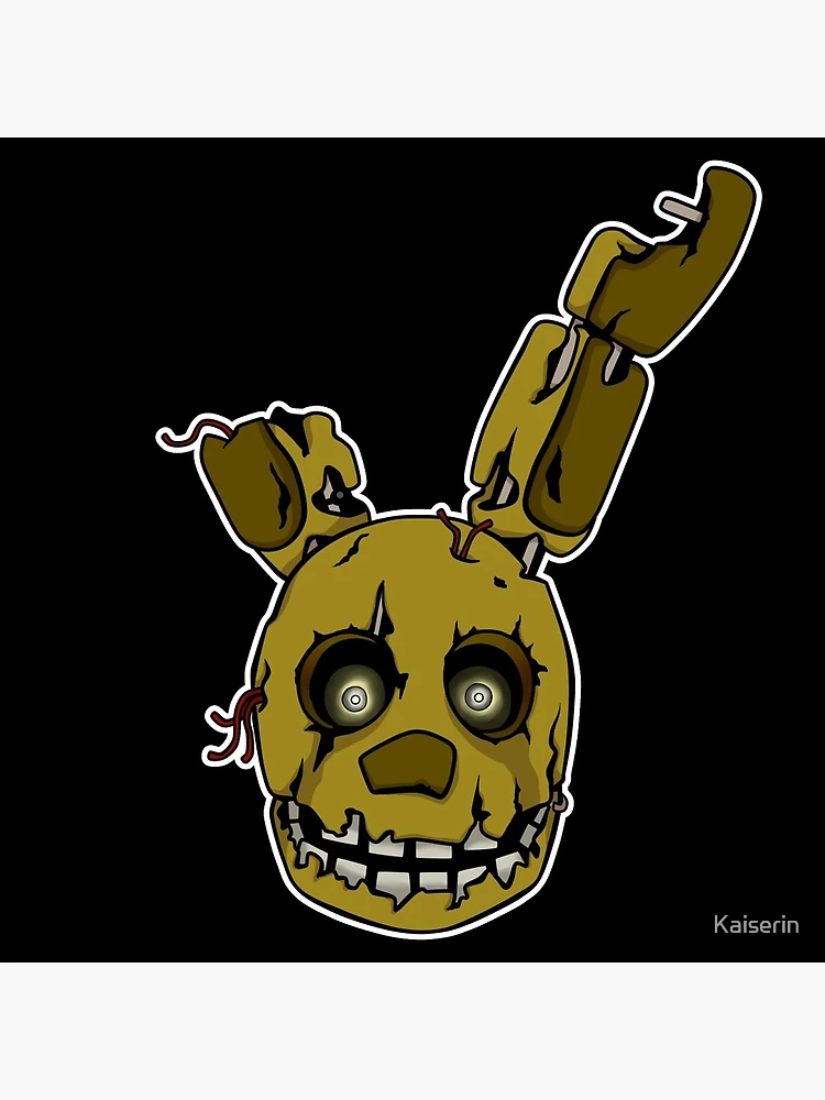 Five Nights at Freddy's - FNAF 3 - Phantom Freddy Postcard for