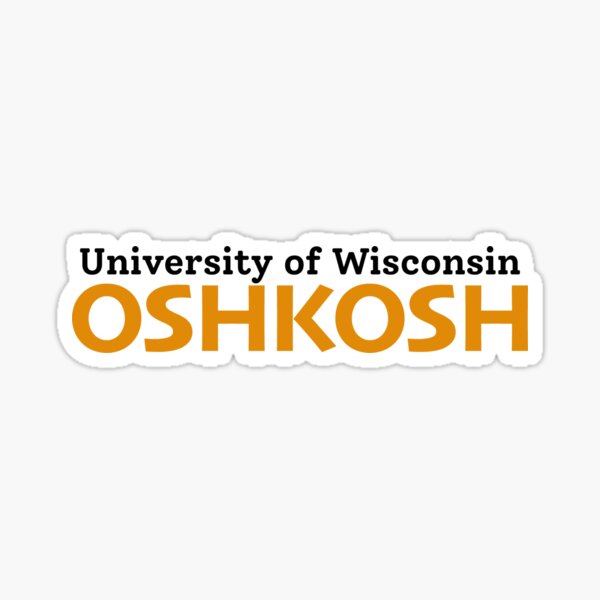University of Wisconsin Oshkosh Sticker