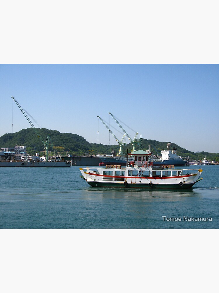 Thumbnail 3 of 3, Poster, Tour Boat, Onomichi Japan, 2010 designed and sold by tomoenk6.
