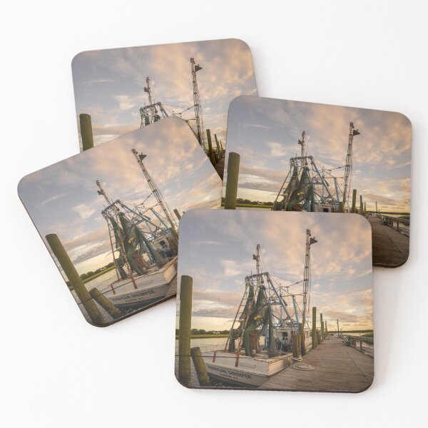 Item preview, Shrimping Boat in Calabash designed and sold by KensLensDesigns.