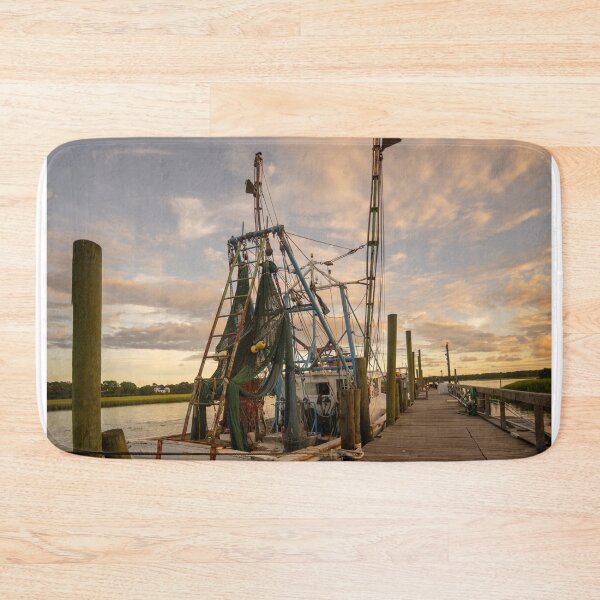 Item preview, Shrimping Boat in Calabash designed and sold by KensLensDesigns.