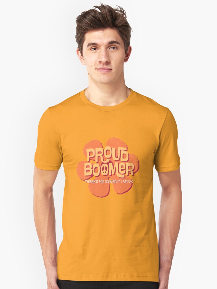 Alternate view of Proud Boomer Slim Fit T-Shirt