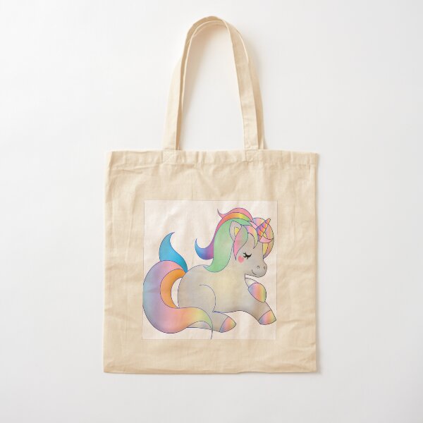 Licorne Arc en Ciel Tote bag classique