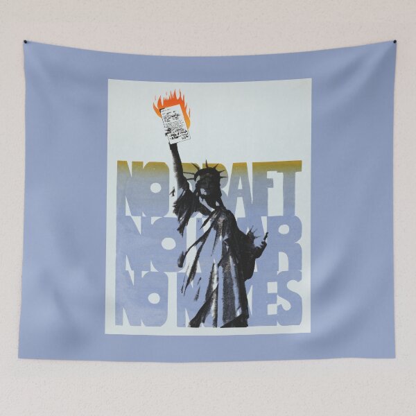 Item preview, No Draft - No War - No Nukes - Statue of Liberty designed and sold by warishellstore.