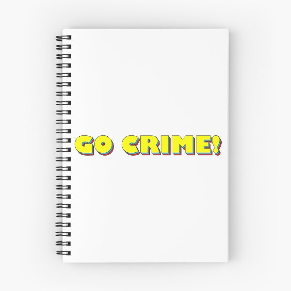 Item preview, Go Crime! designed and sold by DoughnutCool.