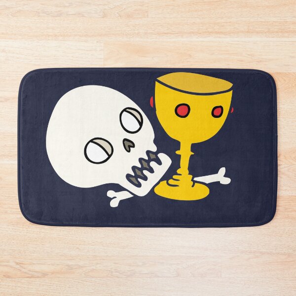 Item preview, Feast of Enemies: Skull and Goblet designed and sold by HeckYeahTees.
