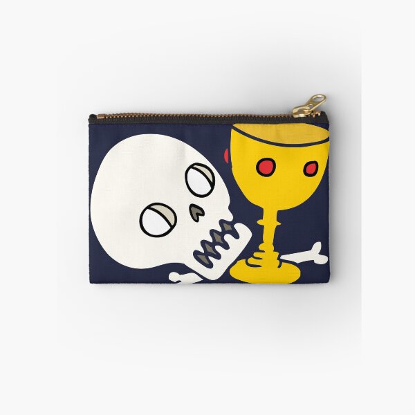 Item preview, Feast of Enemies: Skull and Goblet designed and sold by HeckYeahTees.