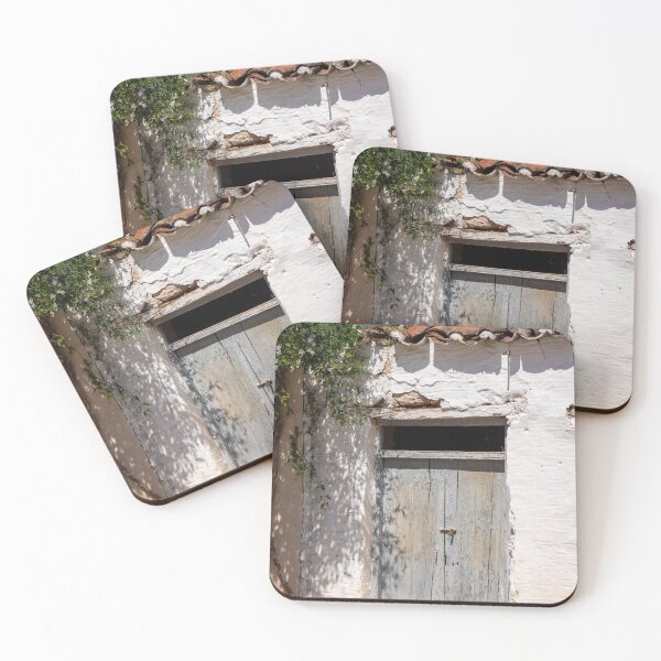 Item preview, Blue shuttered door. designed and sold by Anne Scantlebury.
