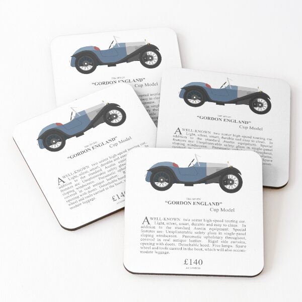 Item preview, Austin 7 Special 'Gordon England Cup' Model (Blue) 1920s Advert designed and sold by JHMimaging.