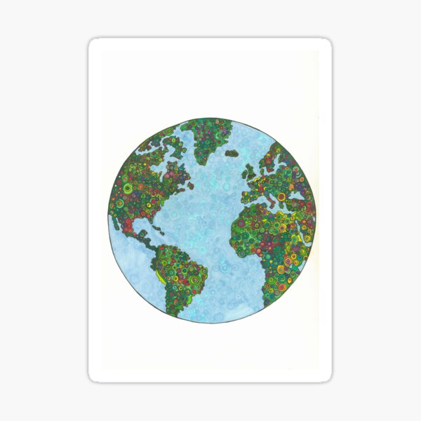 Item preview, Love all over The World designed and sold by JillelaineArt.