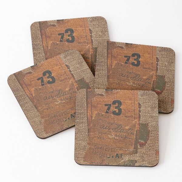 Item preview, Vintage Luggage Labels Artwork designed and sold by FuzzyHoney.