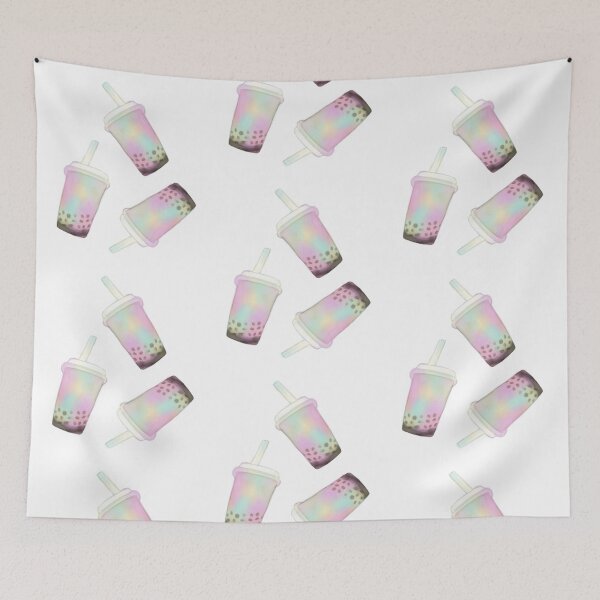 Item preview, Rainbow Bubble Tea designed and sold by PaintingbyAgnes.
